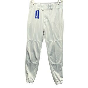 Mizuno Baseball Softball Pants‎ Youth Large Gray Baseball Pants